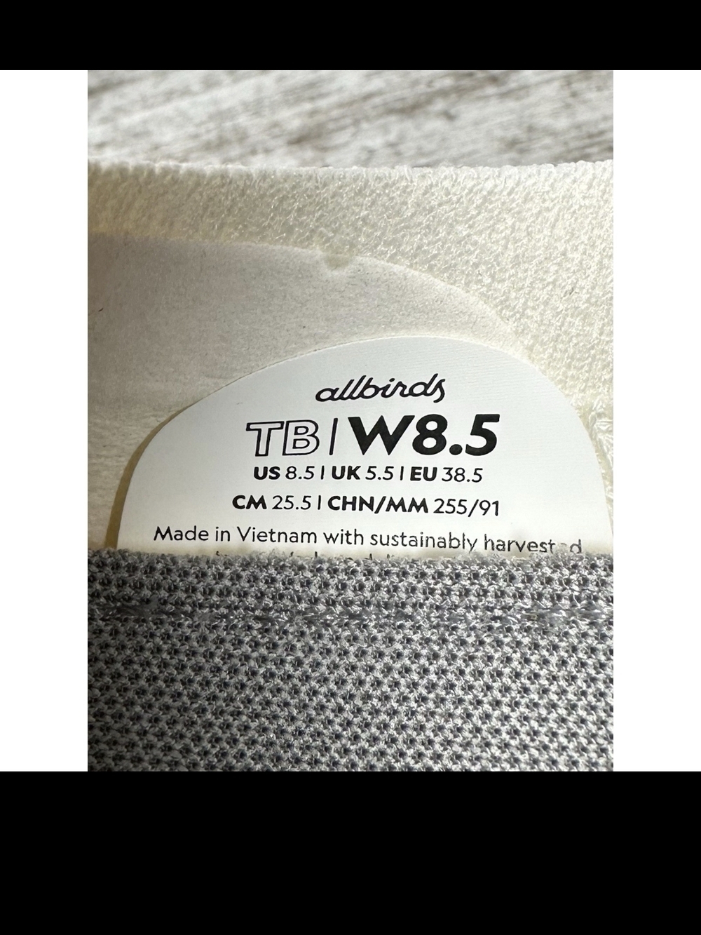 Women's Allbirds Tree Breezers White Ballet Flats Sz 8.5 EUC!